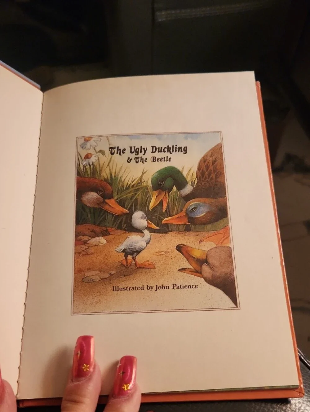 The Ugly Duckling & The Beetle Illustrated Hardcover - by Hans Anderson